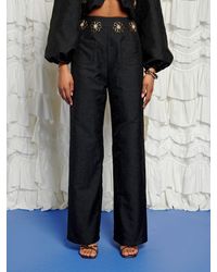 Sister Jane - Dream Sol De Noche Beaded Trousers - Lyst