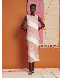 Sister Jane - Ghospell Bea Striped Midi Dress - Lyst