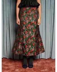 Sister Jane - Fantasy Jacquard Midi Skirt - Lyst