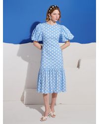 Sister Jane - Seaglass Spot Midi Dress - Lyst