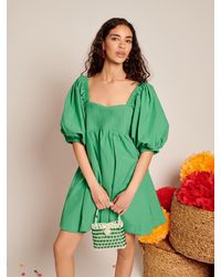 Sister Jane - Esmeralda Pleated Mini Dress - Lyst
