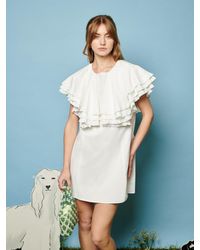 Sister Jane - Collie Lace Trim Mini Dress - Lyst
