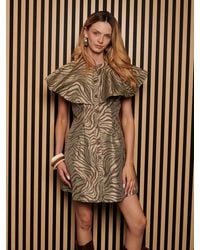Sister Jane - Ghospell Claudia Zebra Mini Dress - Lyst