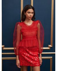 Sister Jane - Dream Palace Tulle Bow Top - Lyst