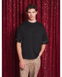 Sister Jane - Pheonix Fray Trim T-shirt - Lyst