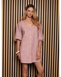 Sister Jane - Ghospell Dusty Pu Mini Dress - Lyst