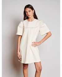 Sister Jane - Ghospell Quincey Drill Mini Dress - Lyst