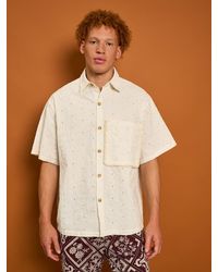 Sister Jane - Cole Fray Boxy Shirt - Lyst
