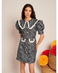 Sister Jane - Ditsy Jacquard Mini Dress - Lyst