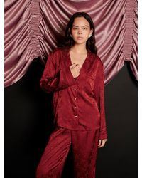 Sister Jane - Dita Bow Pyjama Top - Lyst