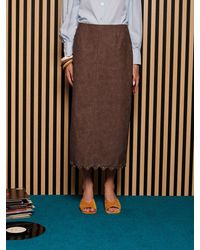 Sister Jane - Ghospell Courtney Studded Midi Skirt - Lyst