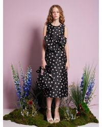 Sister Jane - Rose Bells Jacquard Bow Dress - Lyst