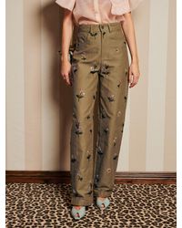 Sister Jane - Dream Chateau Flower Embellished Jeans - Lyst
