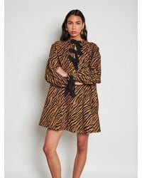 Sister Jane - Ghospell Suzu Zebra Mini Dress - Lyst