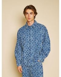 Sister Jane - Manon Fleur Denim Shirt - Lyst
