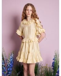 Sister Jane - Buttercup Ruffle Mini Dress - Lyst