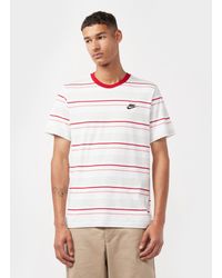 Nike - Club Stripe T-shirt - Lyst