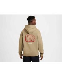 Nike - Solo Swoosh Graffiti Hoodie - Lyst