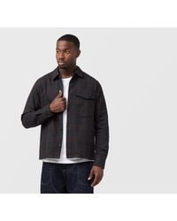 Fred Perry - Textured Check Overshirt - Lyst