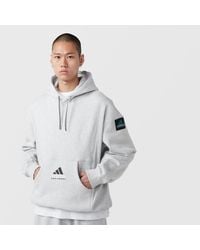 adidas Originals - Eqt Ribbed Hoodie - Lyst