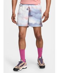 Nike - Acg "reservoir Goat" All Over Print Shorts - Lyst