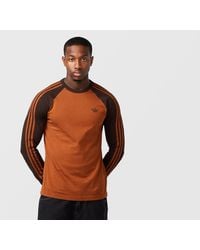 adidas Originals - Adicolor 3-Stripe Long Sleeve T-Shirt - Lyst