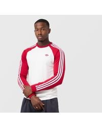 adidas Originals - Adicolor 3-Stripes Long Sleeve T-Shirt - Lyst