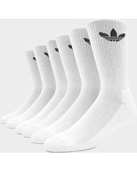 adidas Originals - 6-Pack Trefoil Cushion Crew Socks - Lyst