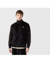 adidas - Originals Velour Firebird Track Top - Lyst