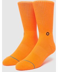 Stance Icon Sock - Orange