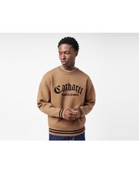 Carhartt - Onyx Knitted Sweatshirt - Lyst
