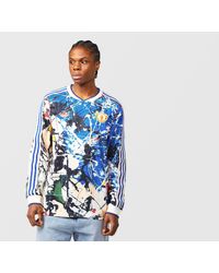 adidas Originals - X Manchester United X The Stone Roses Ls Shirt - Lyst