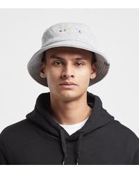 Kangol Colour Text Bucket Hat - Grau