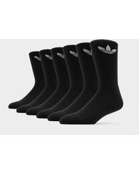 adidas Originals - 6-Pack Trefoil Cushion Crew Socks - Lyst