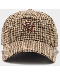 KTZ - New York Yankees Check A-Frame 9Twenty Cap - Lyst