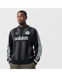 adidas - Originals Winter Club Gfx Crewneck - Lyst