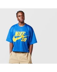 Nike - Sb Mesh Football Shirt Skate Top - Lyst