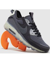 Chanclas rojas air max 90 Nike de Cuero de color Rojo para hombre | Lyst