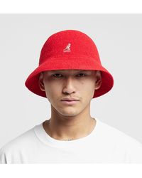 Kangol Bermuda Bucket Hat - Rojo