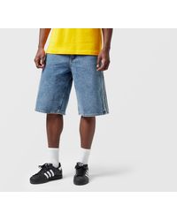 adidas Originals - Firebird Denim Shorts - Lyst
