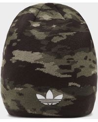 adidas - Originals Cuffless Camo Beanie - Lyst