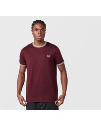Fred Perry - Twin Tipped Ringer T-Shirt - Lyst