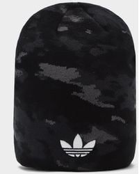 adidas - Originals Cuffless Camo Beanie - Lyst