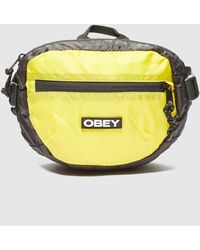 Obey Commuter Waist Bag - Yellow