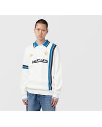 Umbro - Sports Culture Long Sleeve Knit Polo - Lyst
