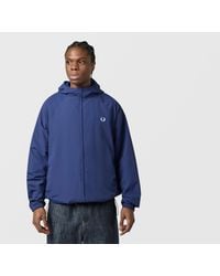 Fred Perry - Hooded Shell Jacket - Lyst