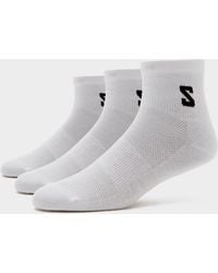Salomon - Everyday Lite 3-Pack Quarter Socks - Lyst