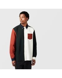 Fred Perry - Colour Block Oxford Shirt - Lyst