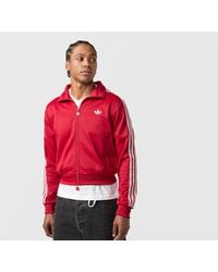 adidas Originals - Cropped Beckenbauer Track Top - Lyst