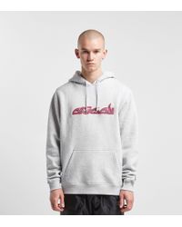 Stussy Script Applique Hoodie - Grau
